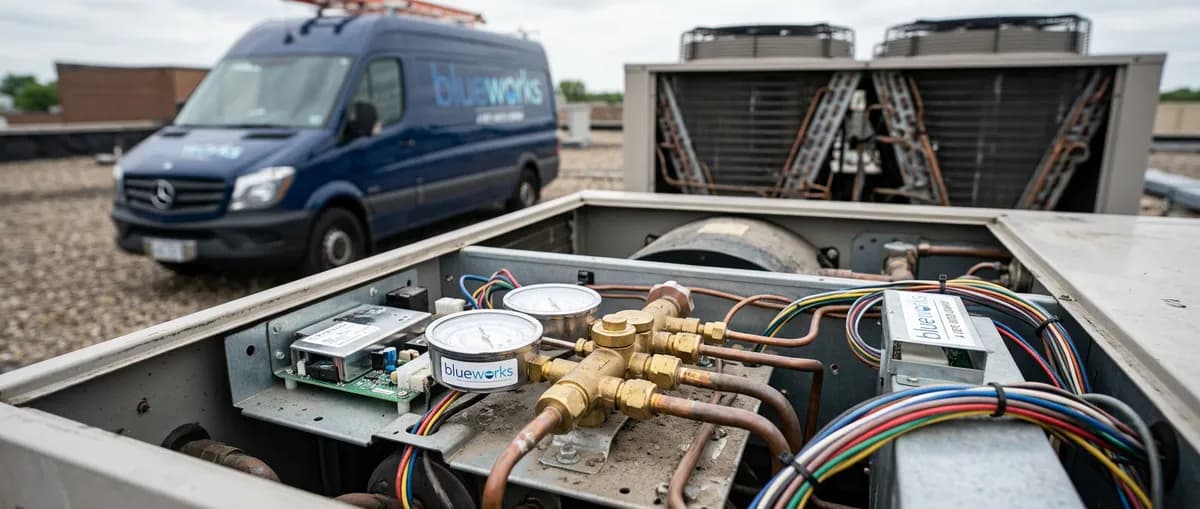 Sanford, FL commercial facility — mechanical systems inspection by Blue Works HVAC