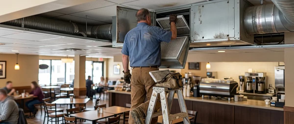 St. Cloud, FL commercial facility — filter and coil maintenance by Blue Works HVAC