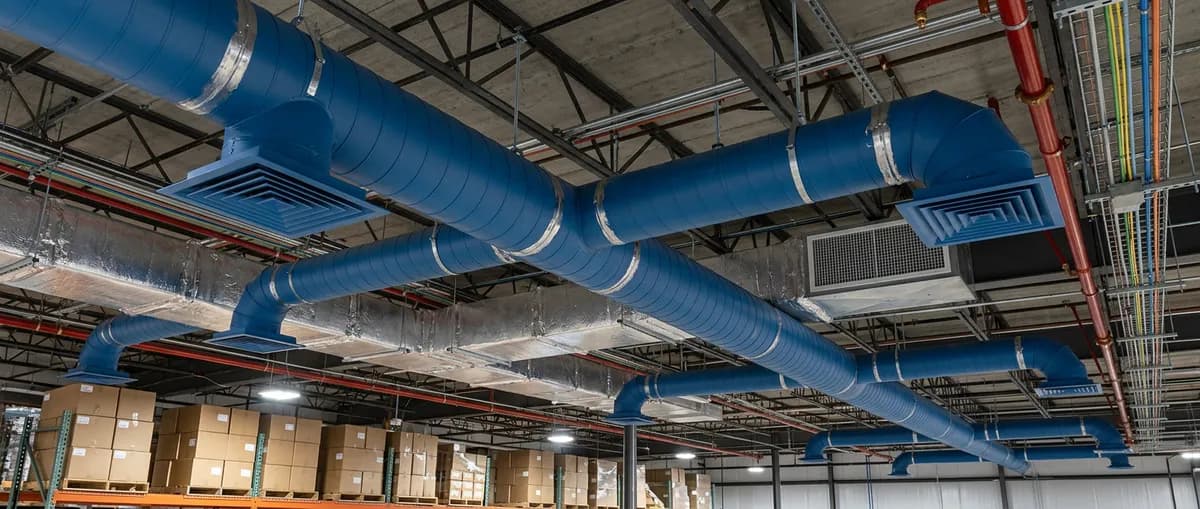 Oldsmar, FL commercial facility — scheduled maintenance on rooftop units by Blue Works HVAC