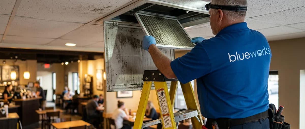 Clermont, FL commercial facility — controls and commissioning by Blue Works HVAC